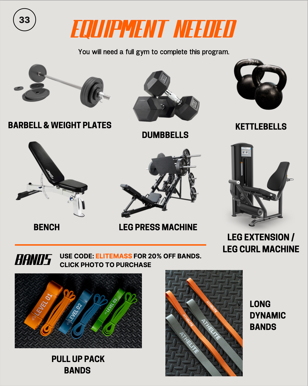 Elite Mass: 12 Weeks